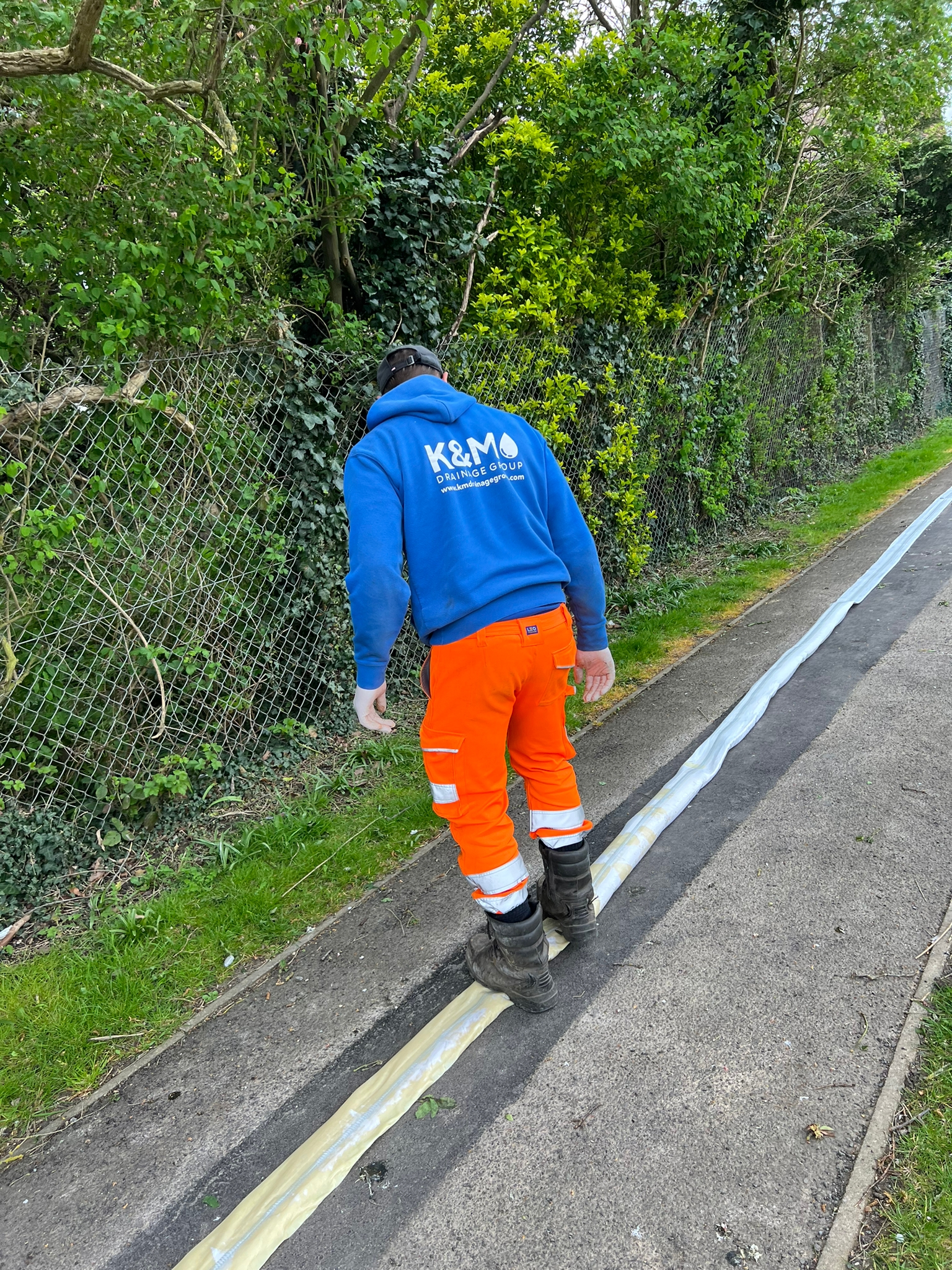 Drain relining (CIPP) — K&M Drainage