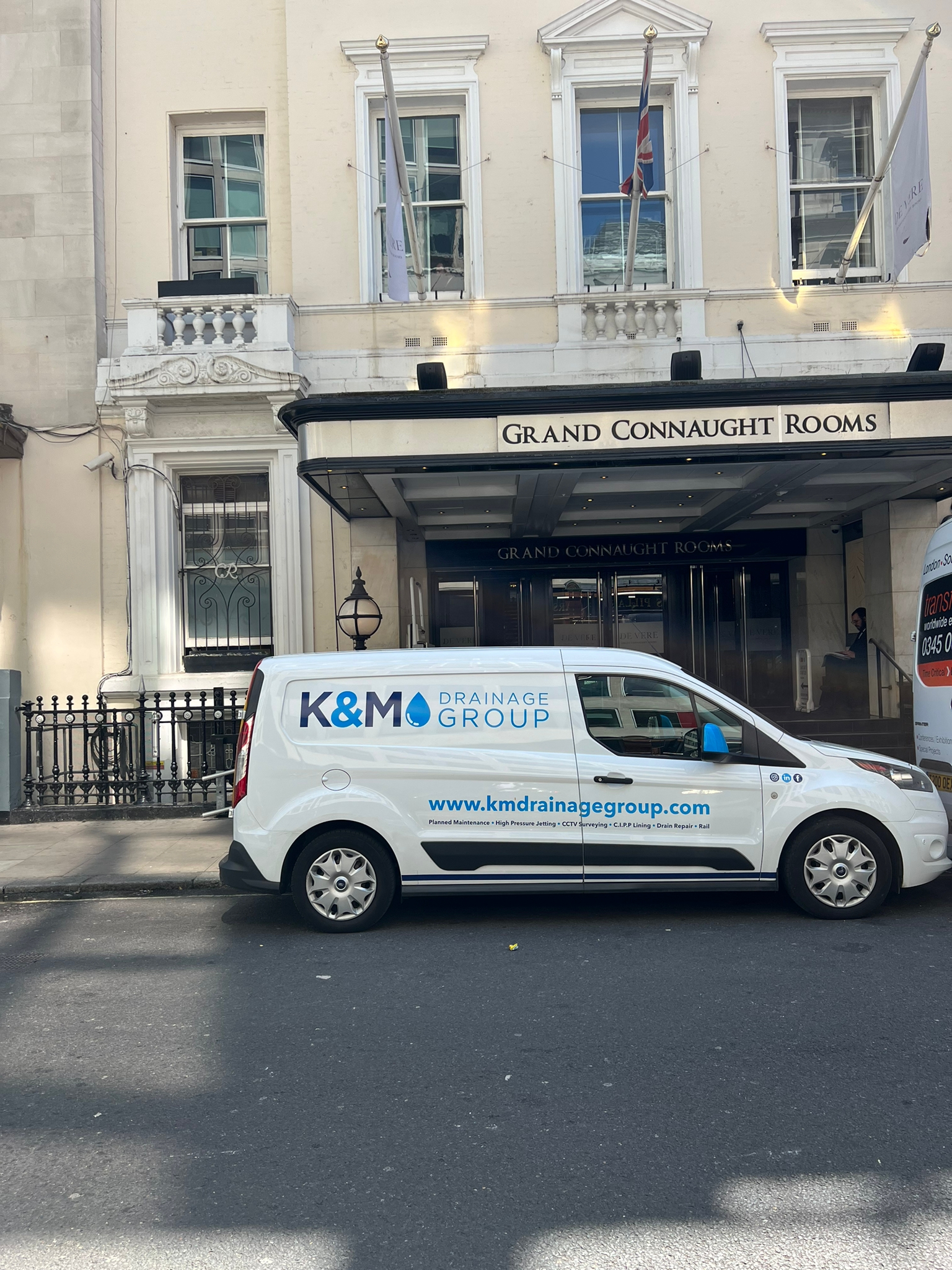 Commercial drainage work by K&M