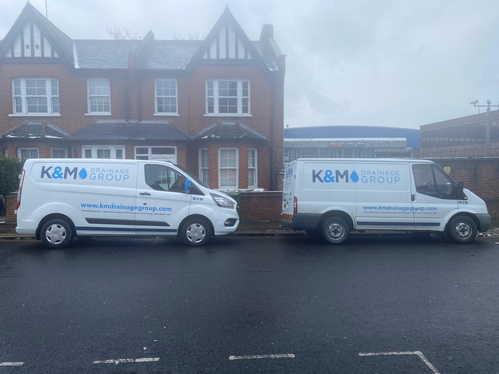 Domestic drainage work by K&M